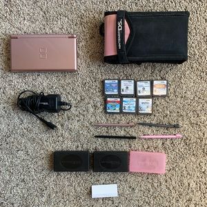 Rose gold Nintendo DS Set